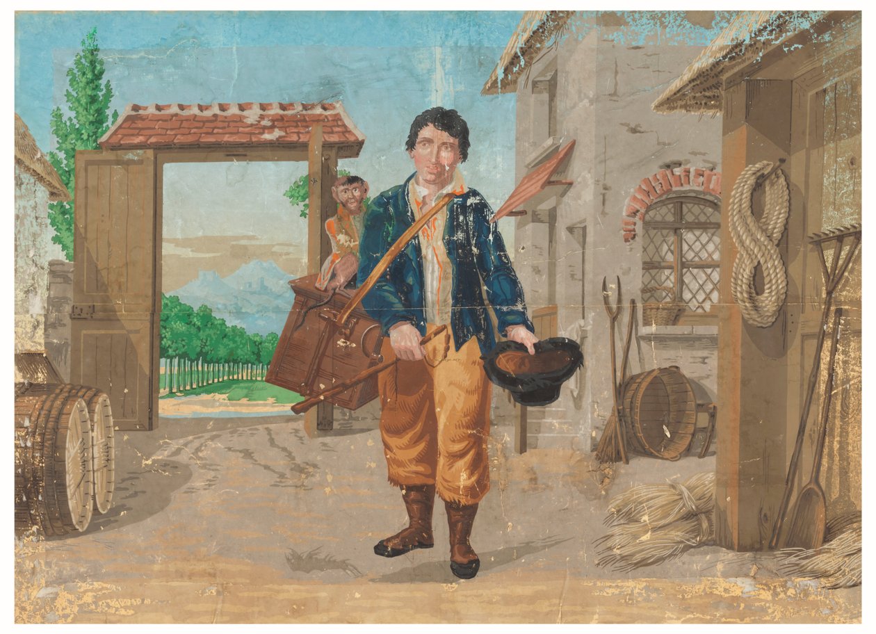 Vuurscherm door Unknown artist
