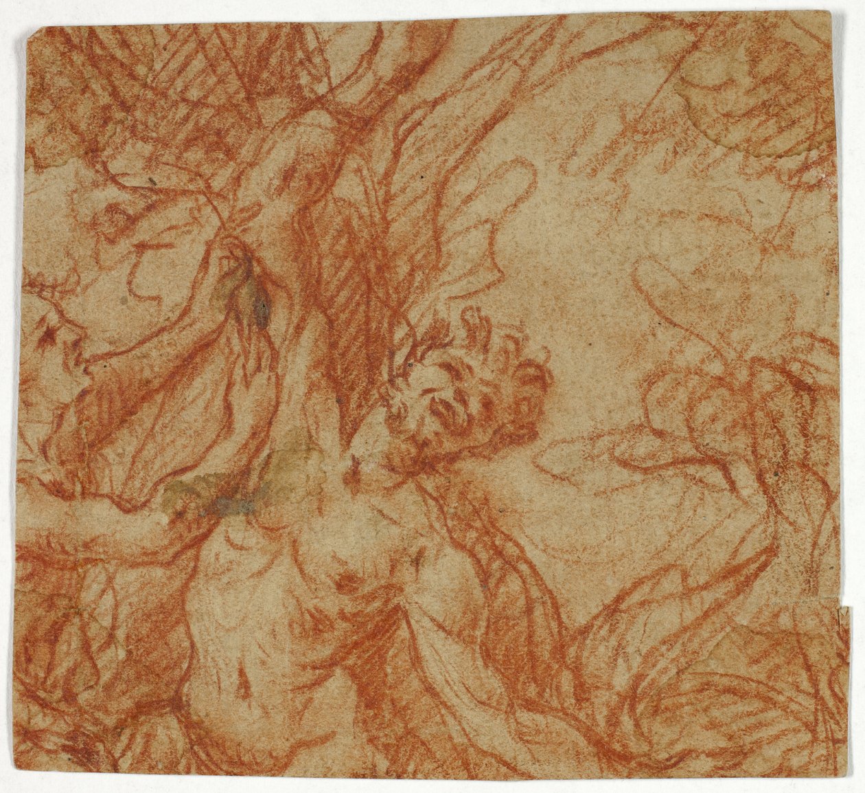 Het villen van Marsyas door Unknown artist