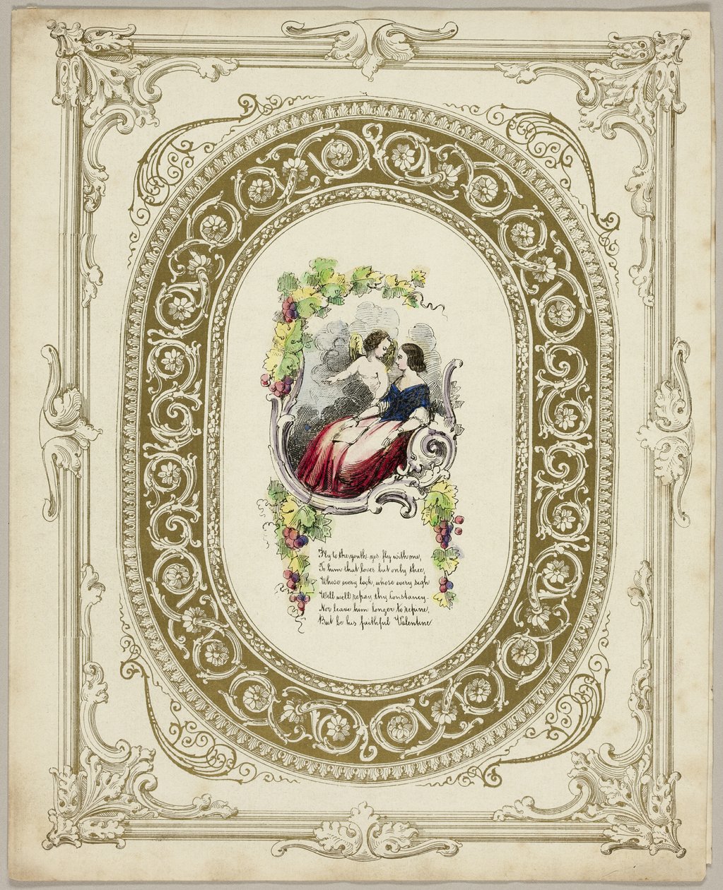 Vlieg naar de jeugd (valentijn) door Unknown artist
