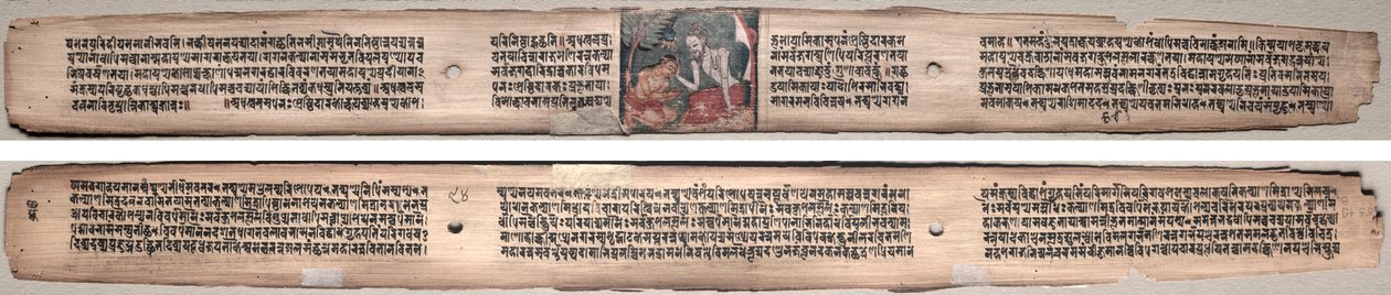 Folio 94, uit een Gandavyuha-soetra (Schrift van de Opperste Array) door Unknown artist
