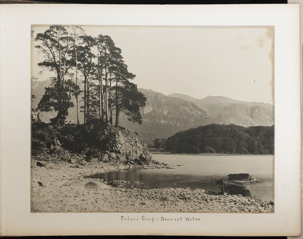 Friars Crag - Derwent Water door Unknown artist