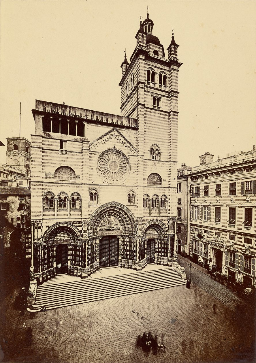 [Kathedraal van Genua]. door Unknown artist