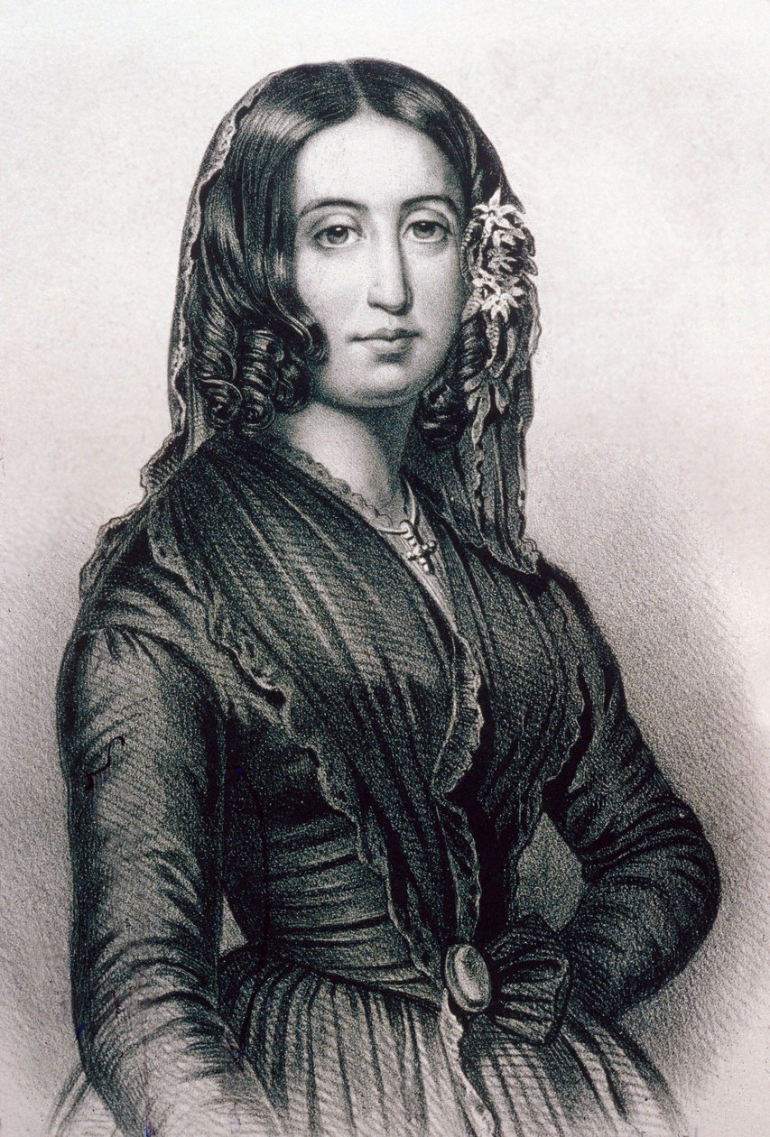 George Sand door Unknown artist