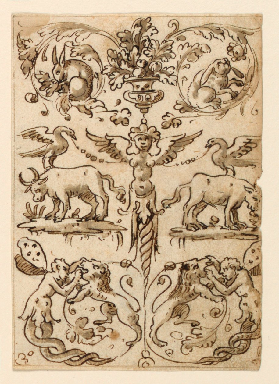 Grotesk Paneel door Unknown artist