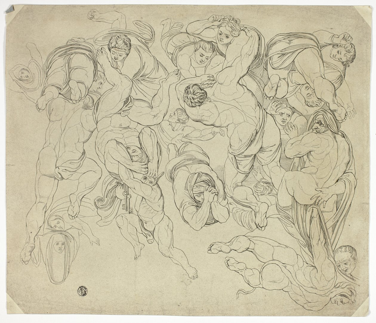 Groep figuren door Unknown artist