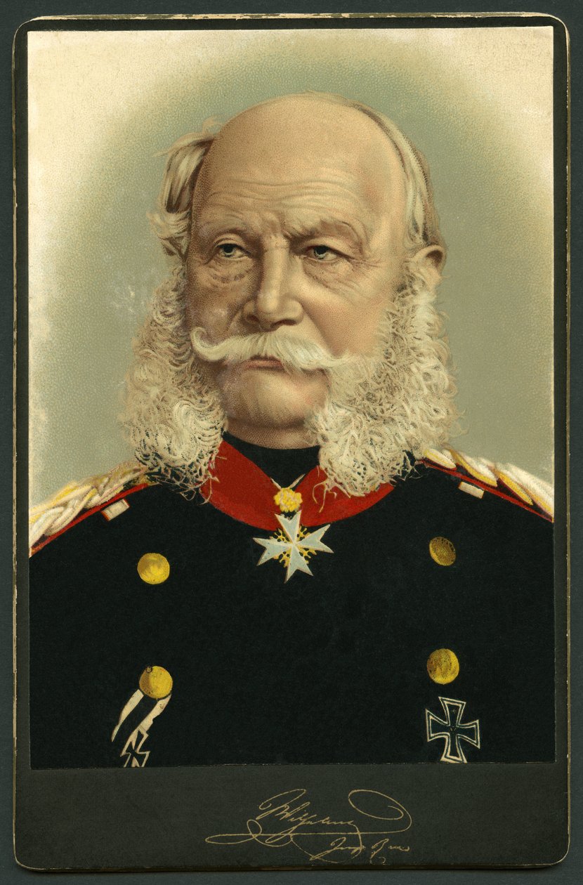 Guillaume I (Guillaume Frederic Louis de Hohenzollern) door Unknown artist