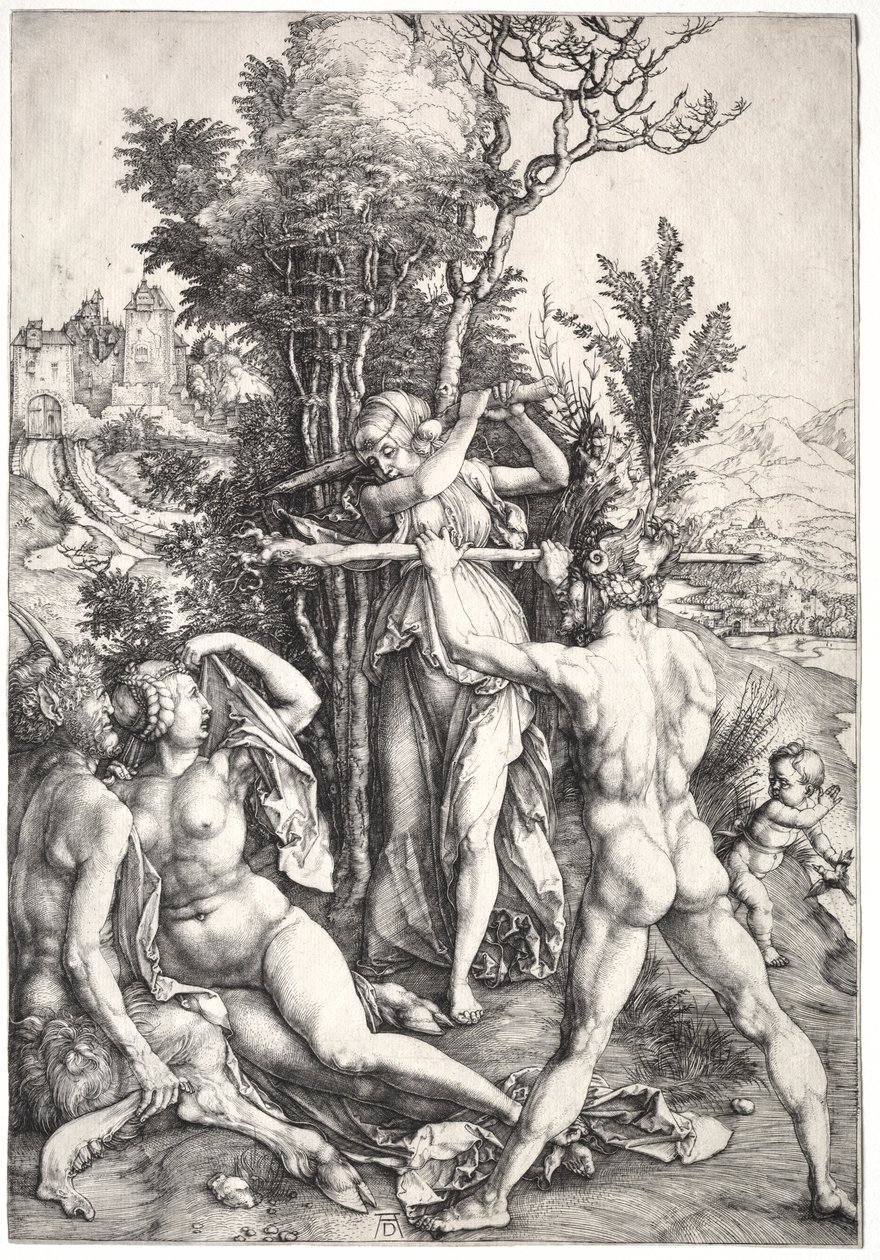 Hercules bij het Kruispunt door Unknown artist