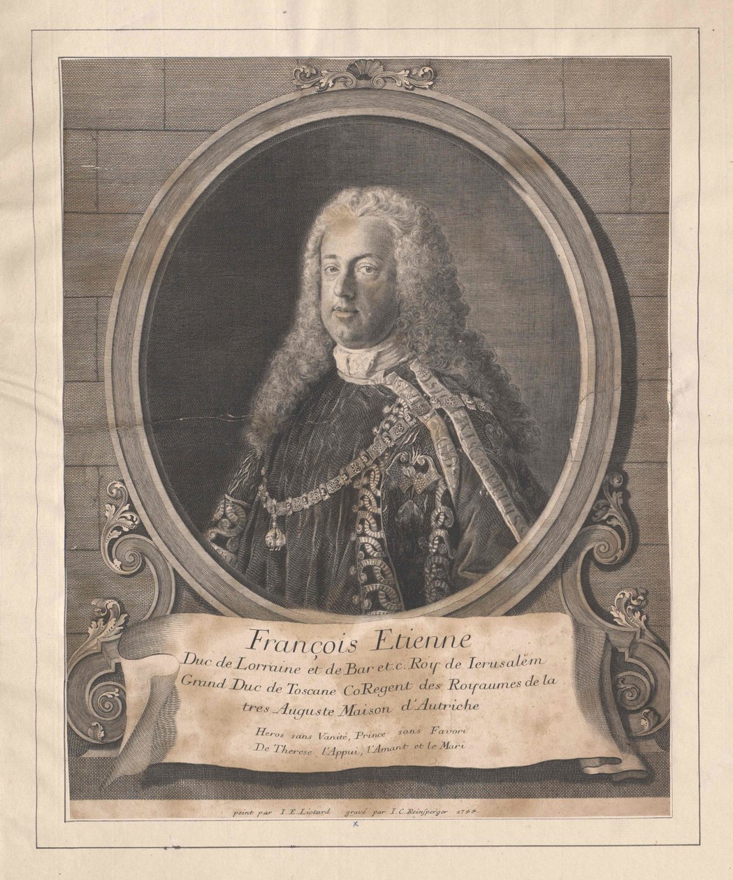 Heilige Roomse Keizer Frans I door Unknown artist