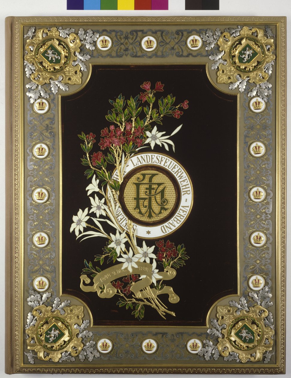 Hulde bij gelegenheid van het 50-jarig regeringsjubileum van keizer Franz Joseph I, 1898 door Unknown artist