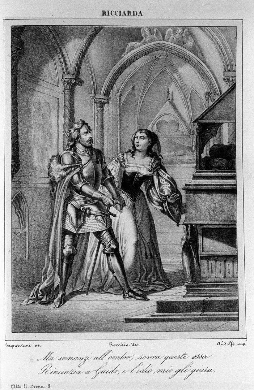 Illustratie voor Scene 2 van Act II van 