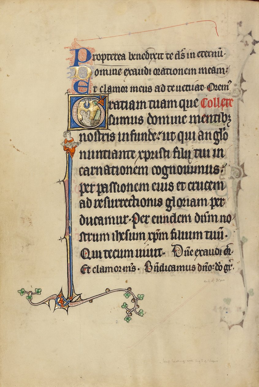 Begin G: De pas herrezenen staren naar de duif van de Heilige Geest door Unknown artist