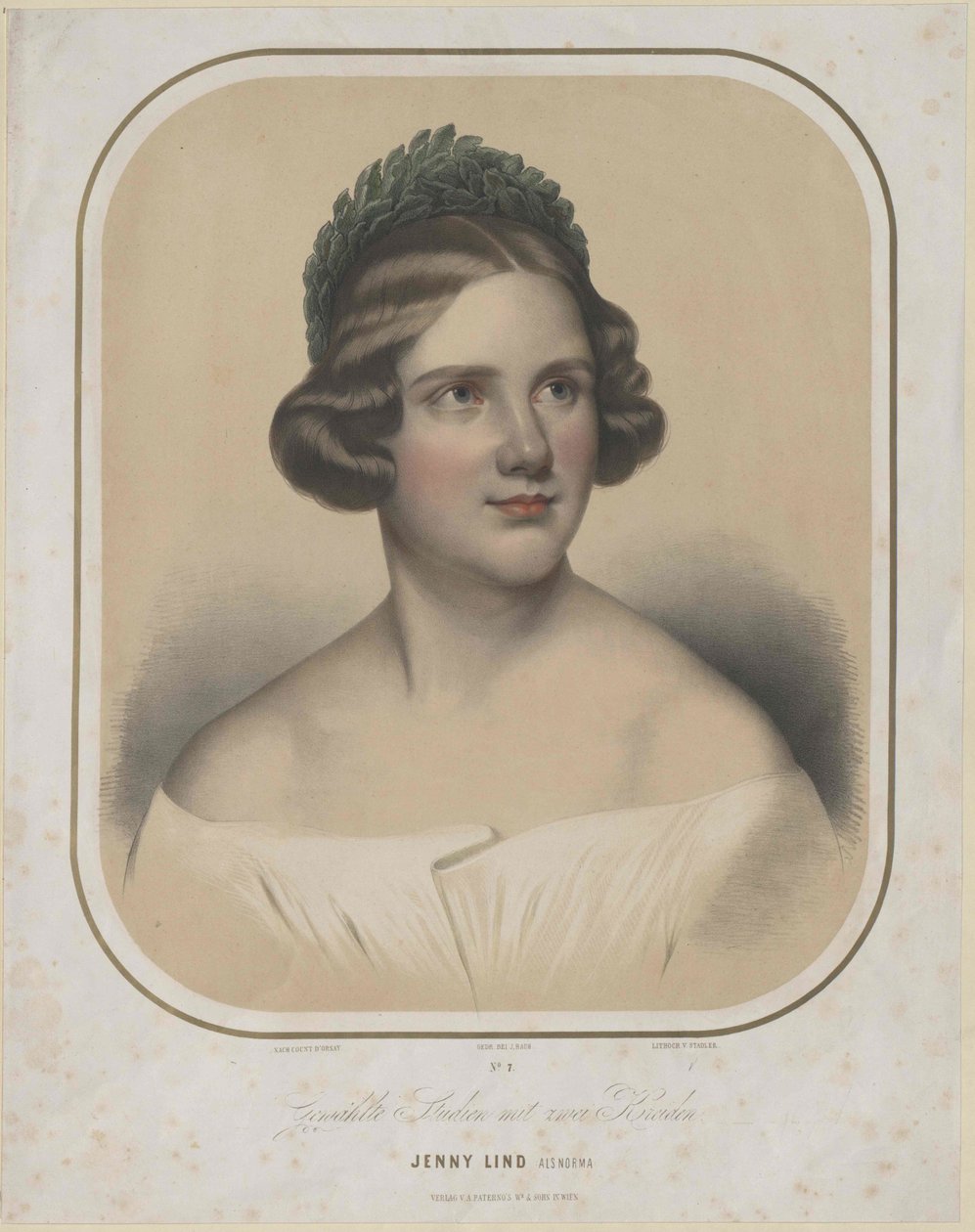 Jenny Lind door Unknown artist