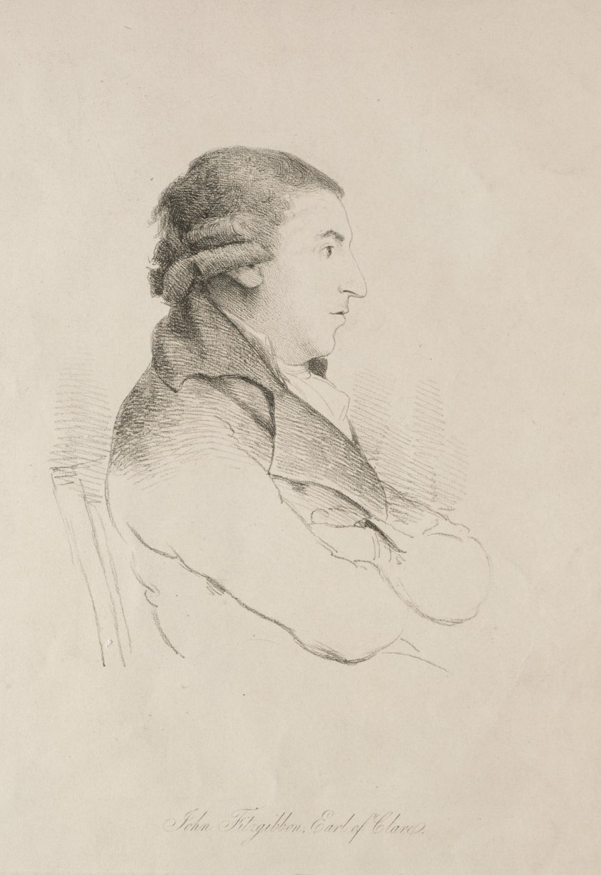 John Fitzgibbon, Graaf van Clare door Unknown artist