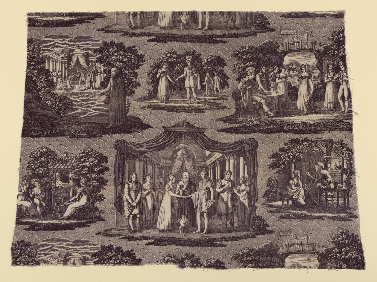 Gods wapenstilstand (Meubelstoffen) door Unknown artist
