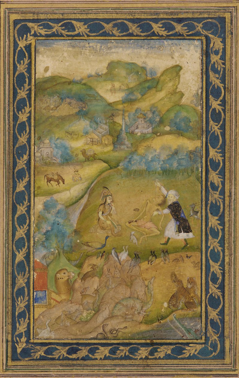 Layla en Majnun door Unknown artist