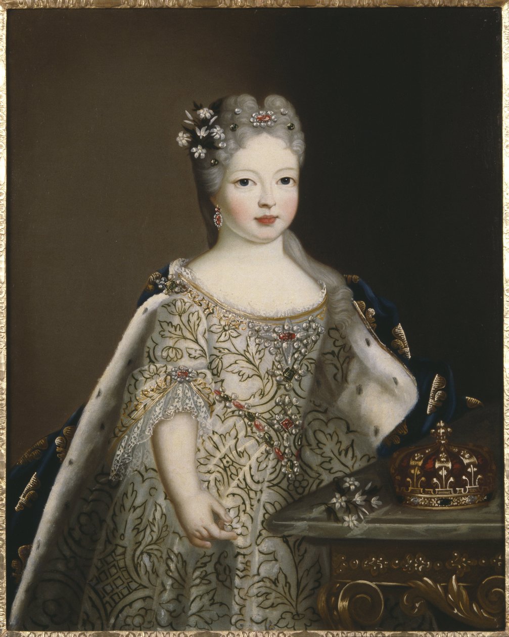 Portret van Infanta Mariana Victoria van Spanje (1718-1781), Koningin van Portugal door Unknown artist