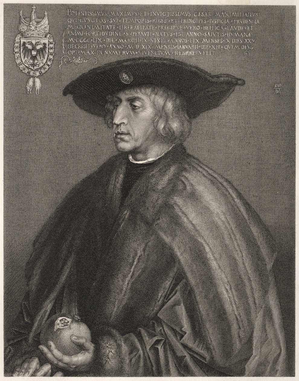 Maximiliaan I door Unknown artist