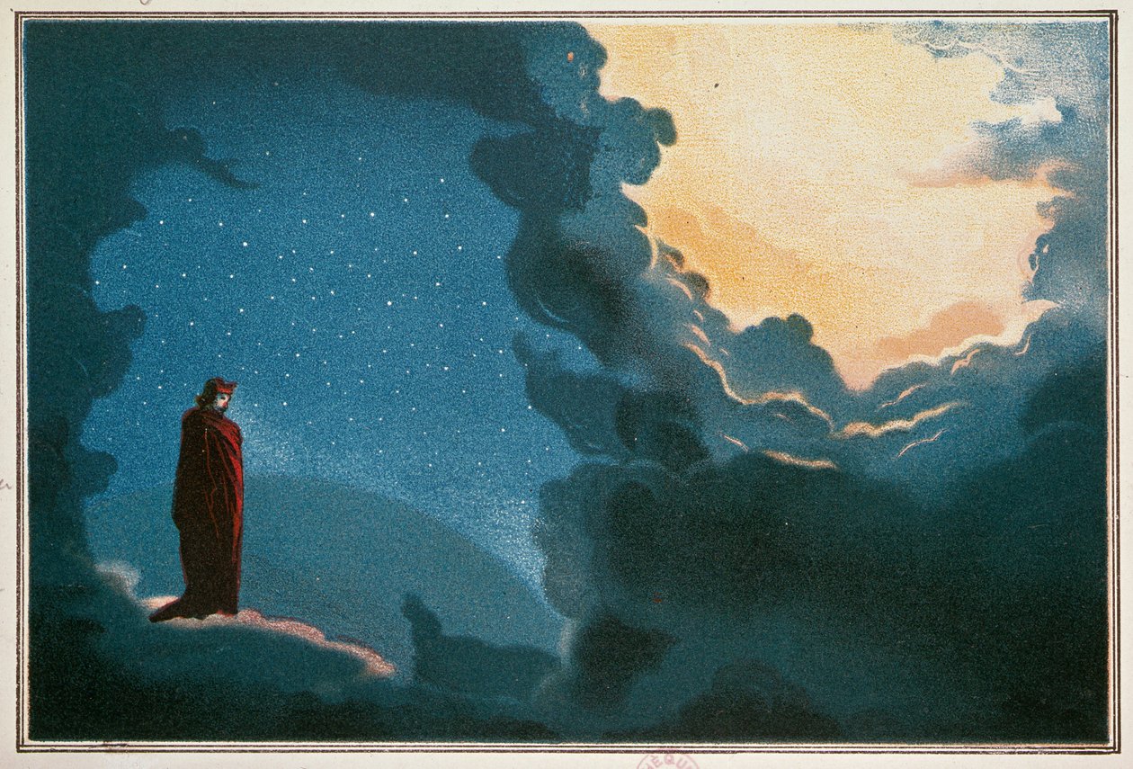Mephistopheles (Mephisto), of La Nuit, gebaseerd op het werk van Goethe (Faust), door Arrigo Boito door Unknown artist