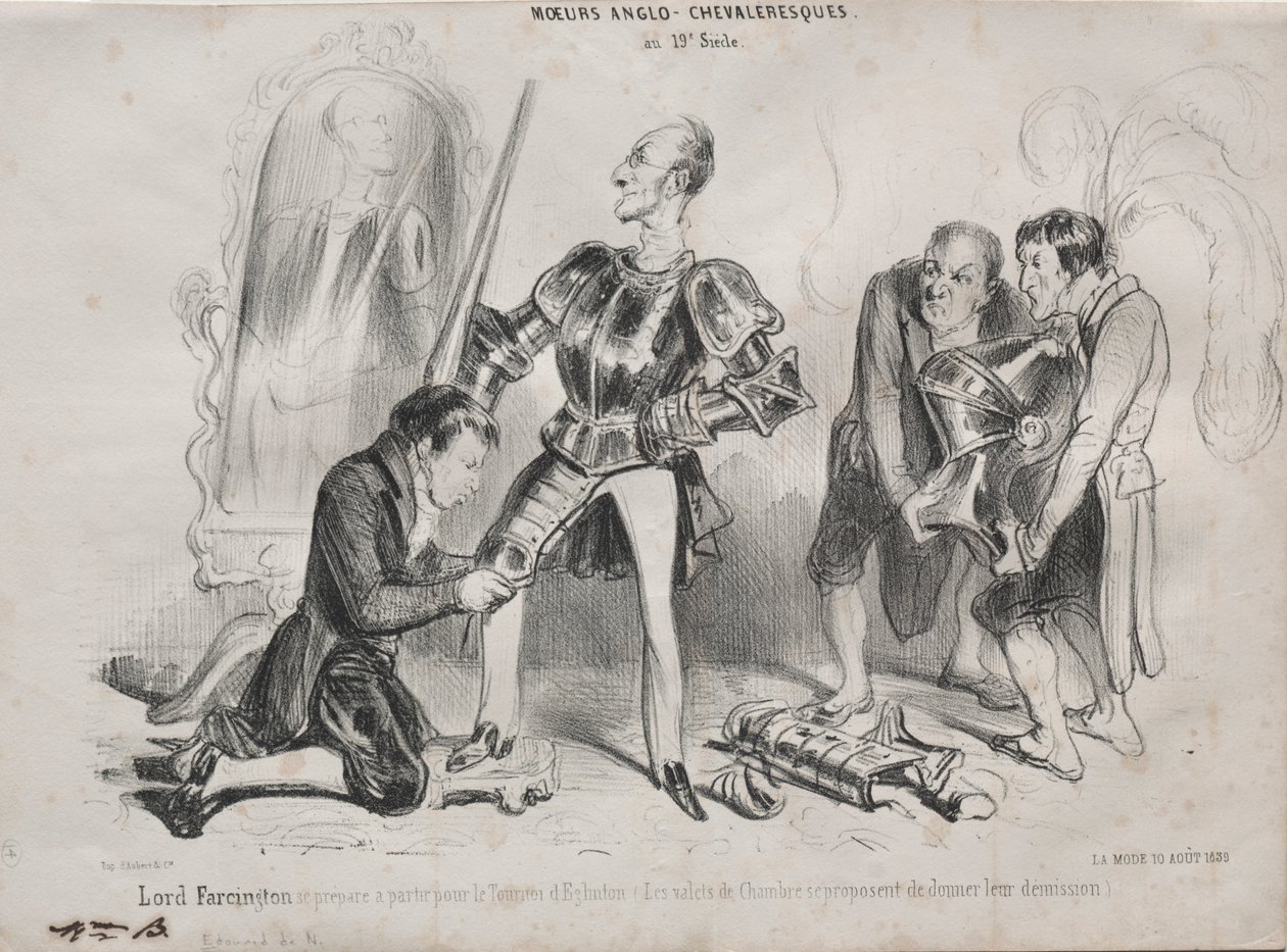 Anglo-ridderlijke zeden door Unknown artist