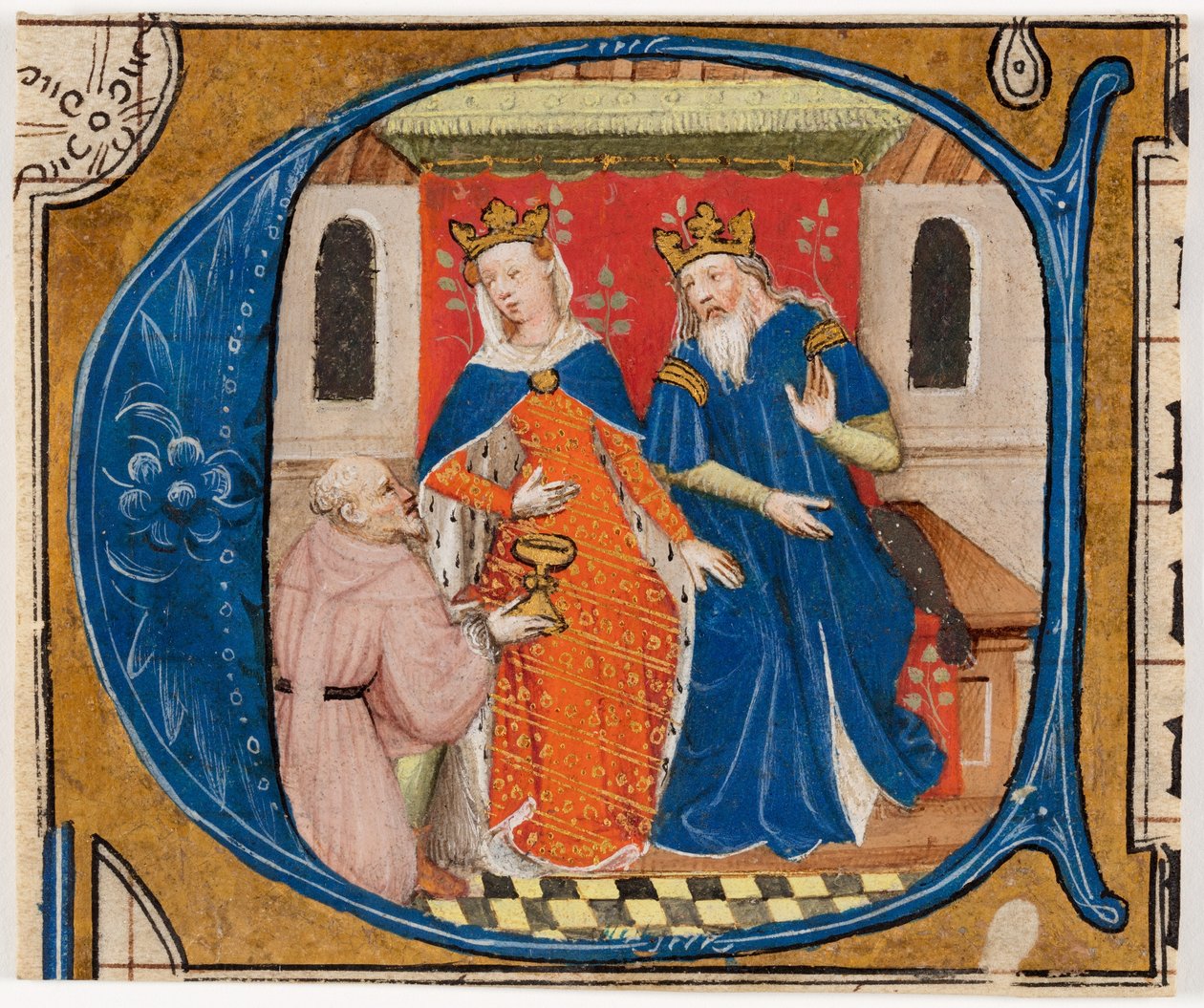 Nehemia voor koning Artaxerxes, initiaal 
