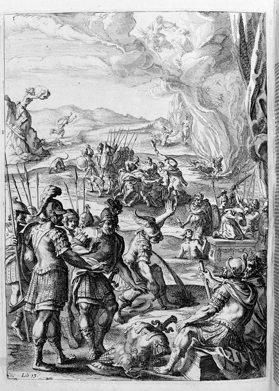 Ovidius - illustratie voor boek 15 door Unknown artist