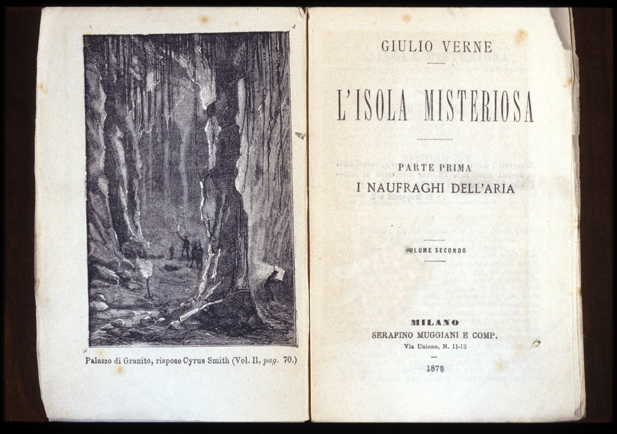 Pagina van een Italiaanse editie van 