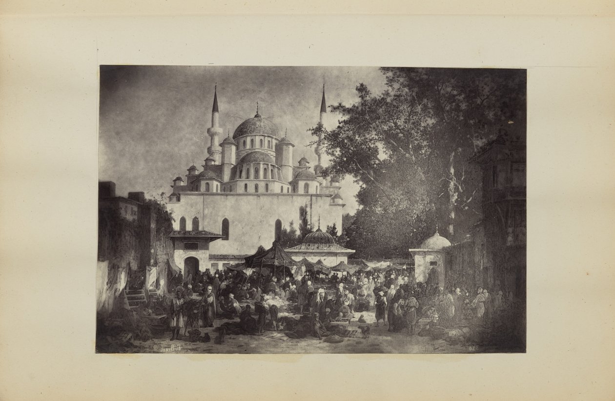 [Geschilderd gezicht op Constantinopel]. door Unknown artist
