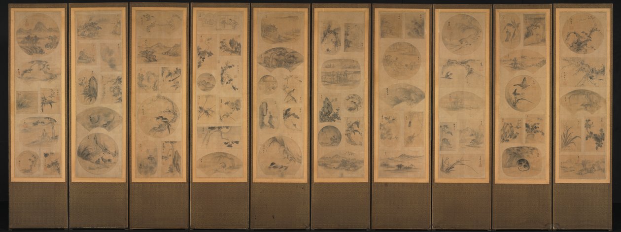Schilderij van Honderd Thema