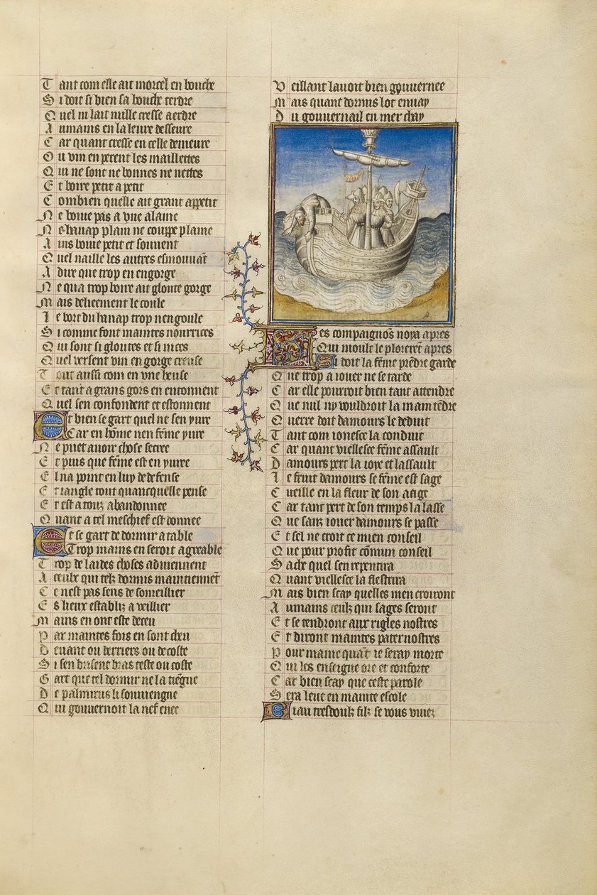 Palinurus tuimelt van Aeneas
