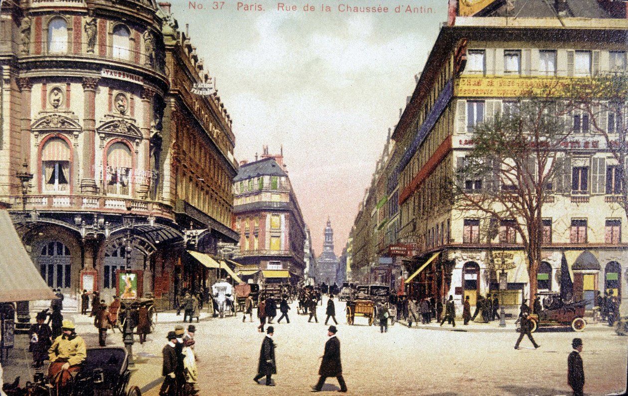 Parijs: rue de la Chaussée d