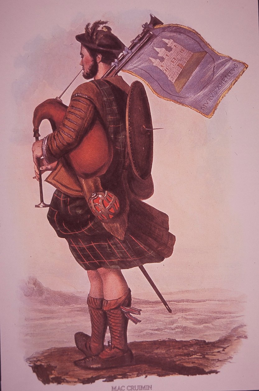 Pijper van Clan MacCriumin door Unknown artist