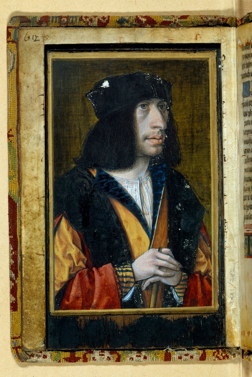 Portret van Karel VIII door Unknown artist