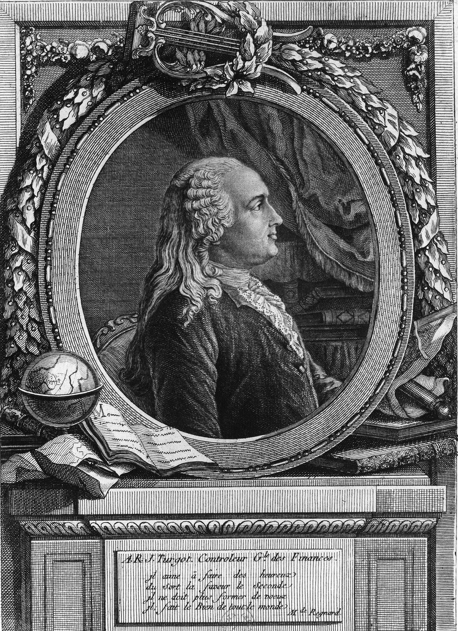 Portret van Anne Robert Jacques Turgot (1727-1781), Baron de l