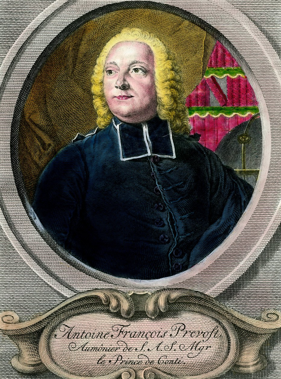 Portret van Antoine Francois Prevost d