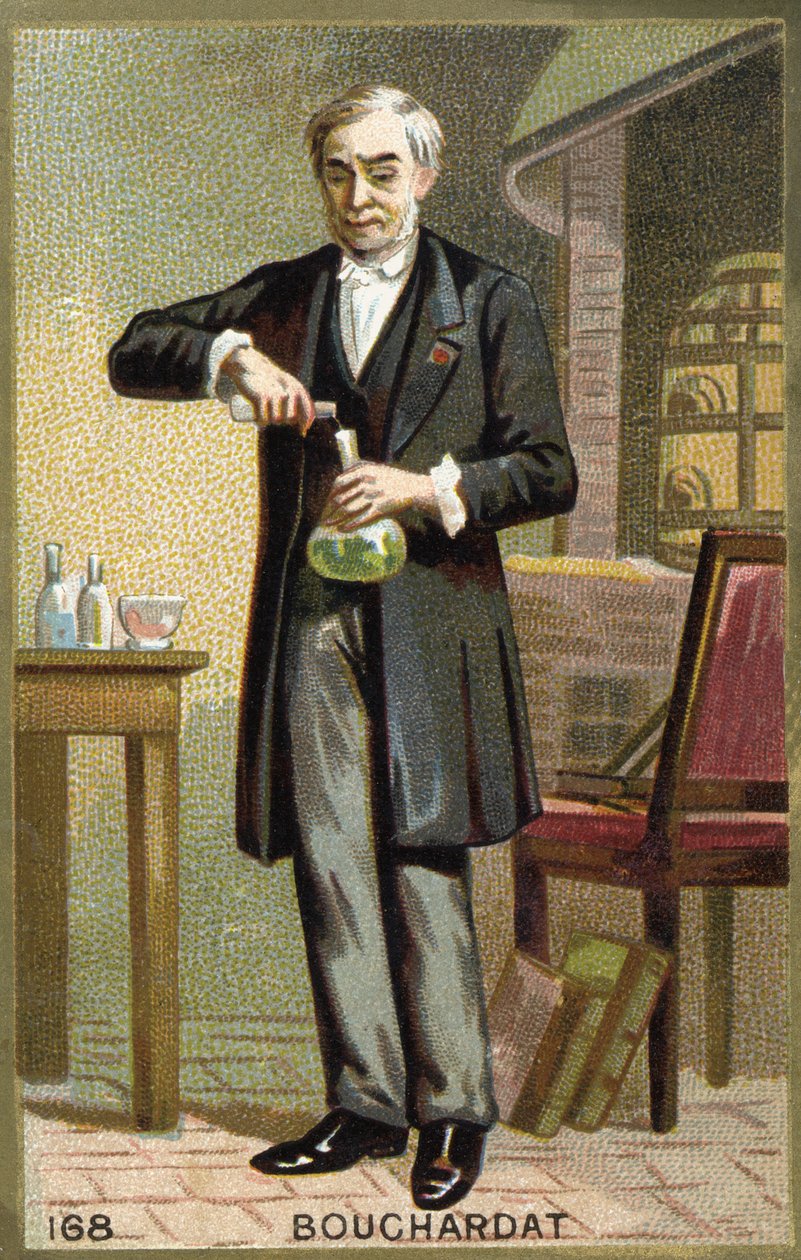 Portret van Bouchardat door Unknown artist