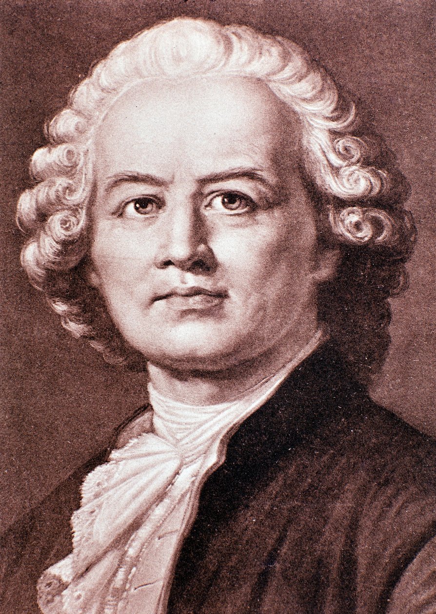 Portret van Christoph Gluck (gravure) door Unknown artist