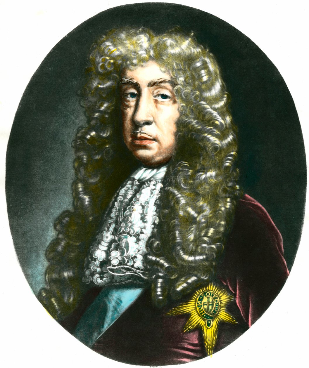 Portret van hertog en graaf John de Lauderdale (1616-1682), Schotse politicus. Gravure uit de 19e eeuw, privécollectie door Unknown artist