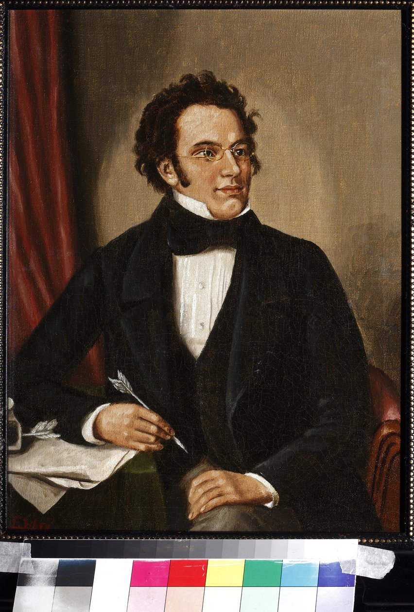 Portret van Franz Schubert door Unknown artist