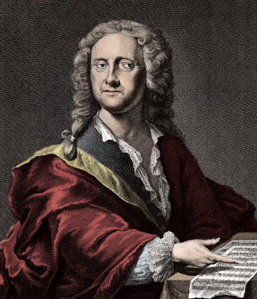 Portret van Georg Philipp Telemann (1681-1767), Duitse componist door Unknown artist