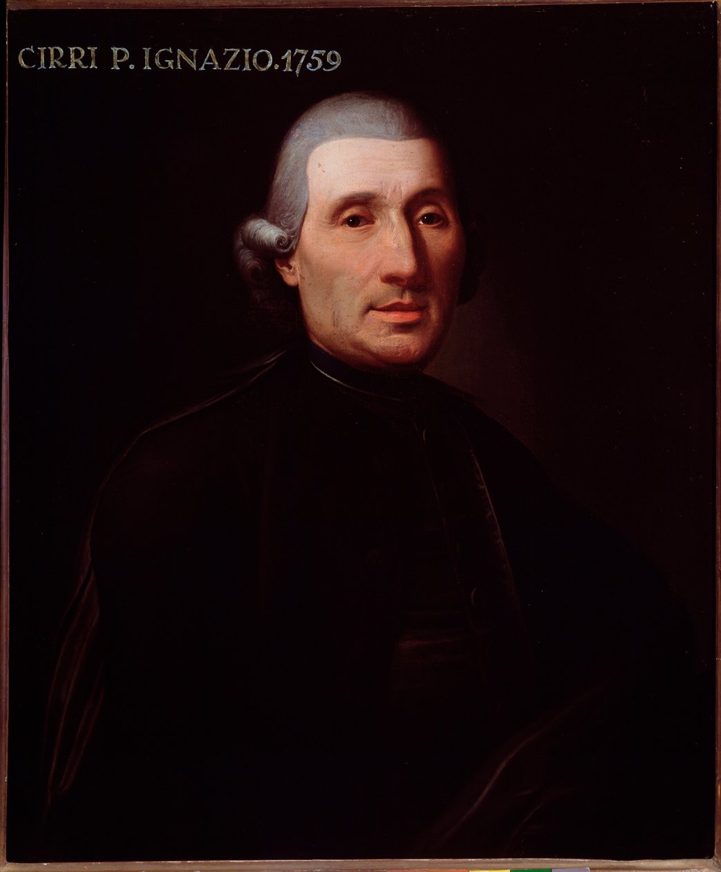 Portret van Ignazio Cirri (1711-1787) Italiaanse componist door Unknown artist