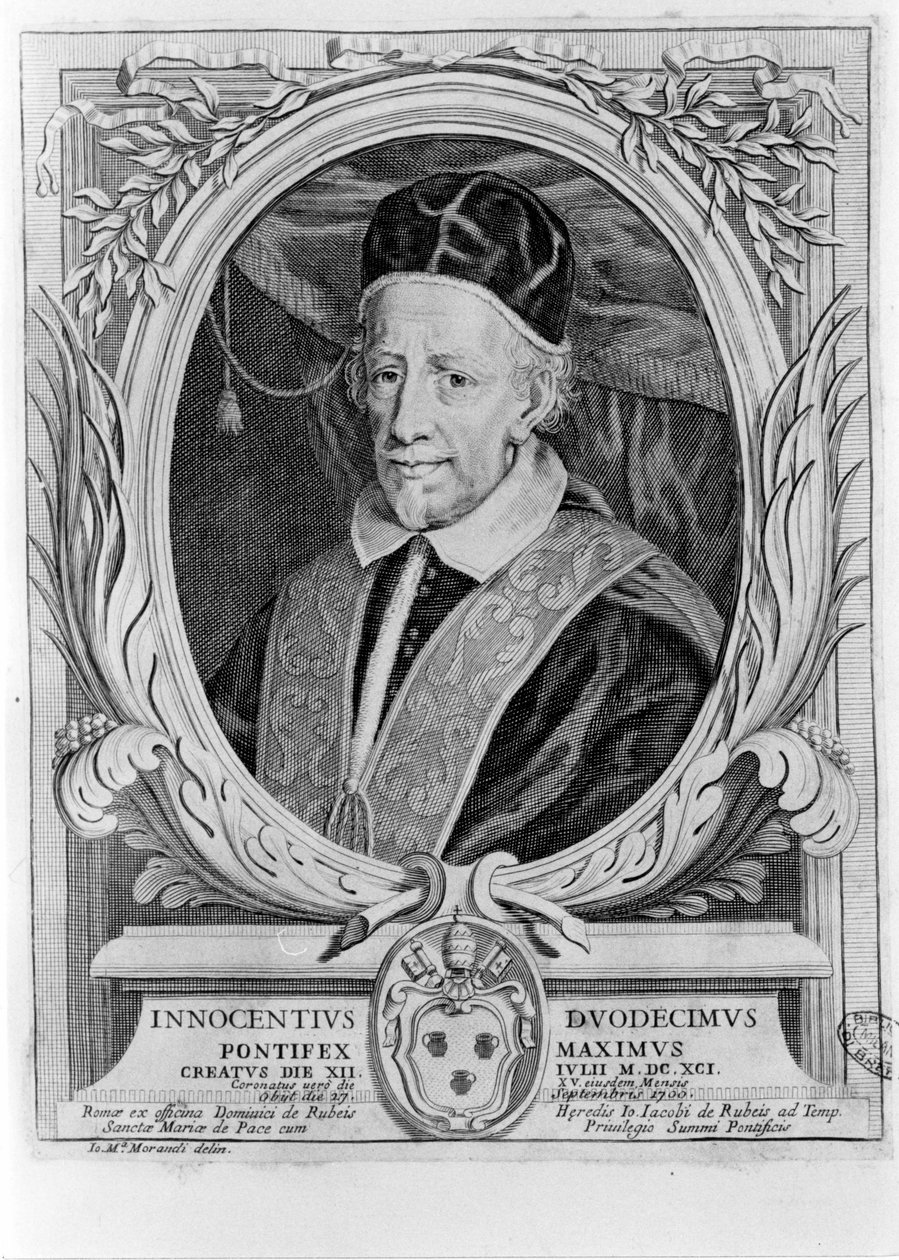 Portret van Innocentius XII (1615 - 1700) door Unknown artist