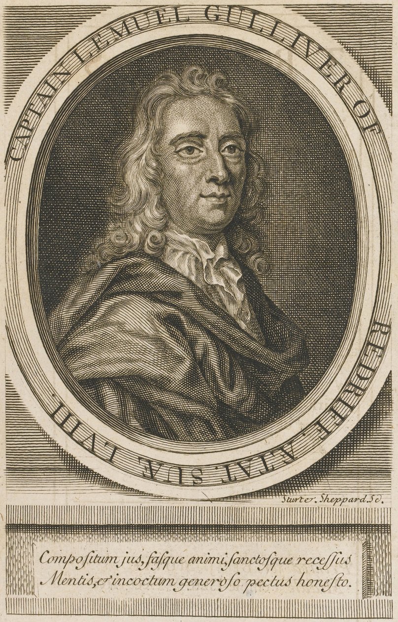 Portret van Jonathan Swift door Unknown artist