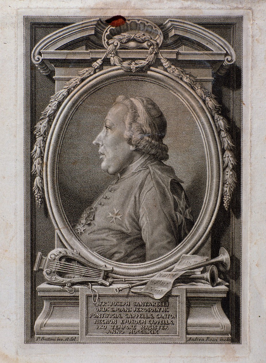 Portret van Joseph Santarelli door Unknown artist
