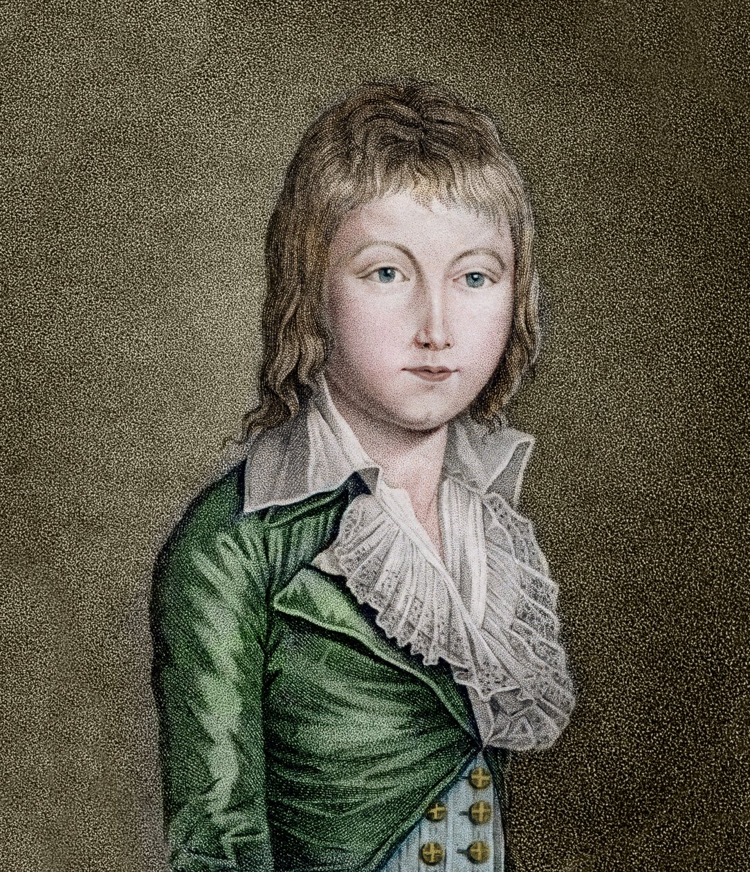 Portret van LOUIS XVII (1785-1795) de dauphin van Frankrijk door Unknown artist