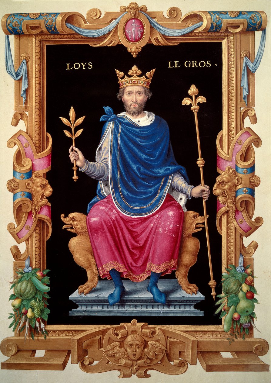 Portret van Lodewijk VI, bekend als 