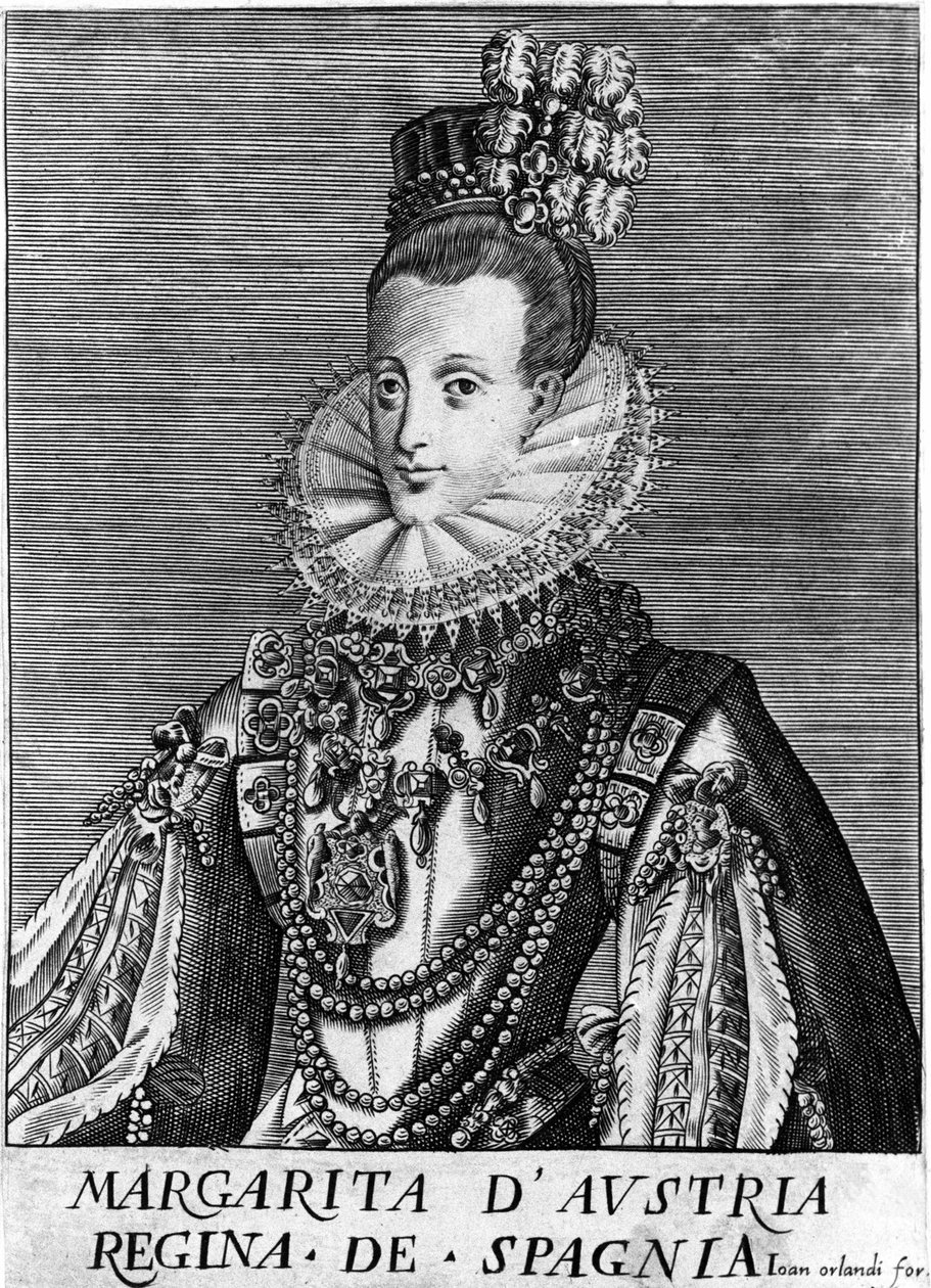 Portret van Margarita van Oostenrijk (1480-1530), dochter van Maximiliaan I door Unknown artist