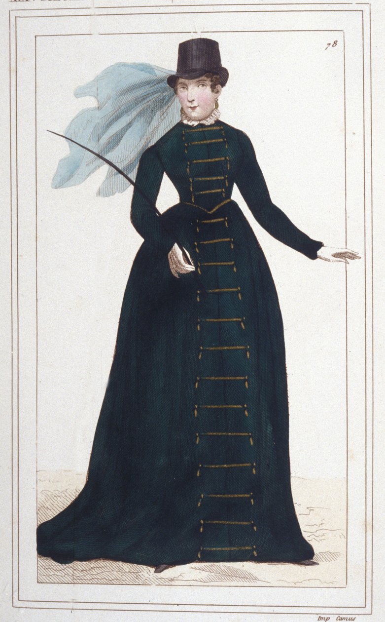 Portret van Marie-Paulette bekend als Pauline Bonaparte (1780-1825), prinses Borghese. Gravure uit 1830 door Unknown artist