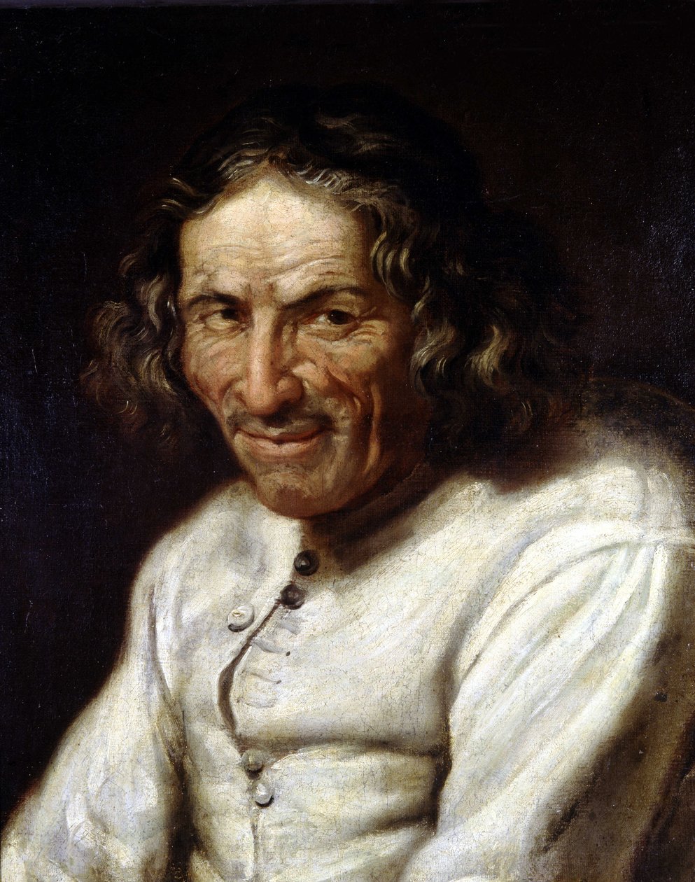 Portret van Paul Scarron (1610-1660), Schrijver - Olieverf op doek, Musée de Tessée, Le Mans door Unknown artist