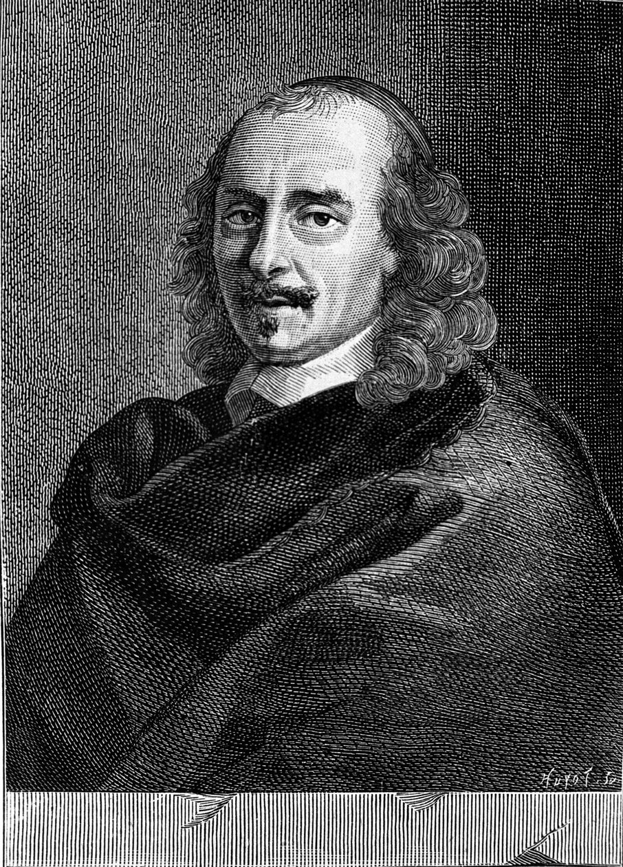 Portret van Pierre Corneille (1606 - 1684). door Unknown artist