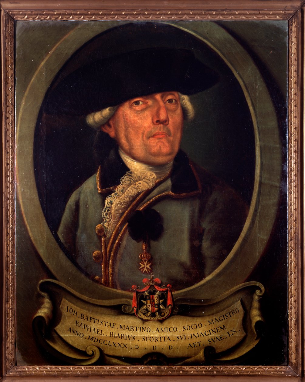 Portret van Raffaele Riario Sforza, Italiaanse edelman door Unknown artist